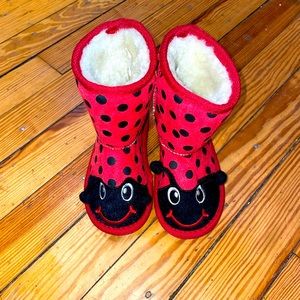 Lady Bug Muk Luk Boots